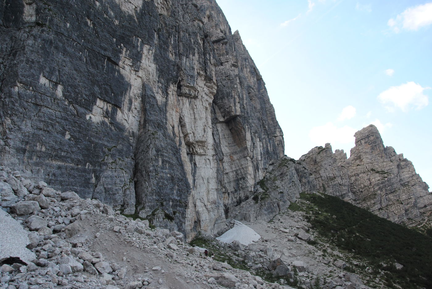 Entlang am Moiazza-Massiv