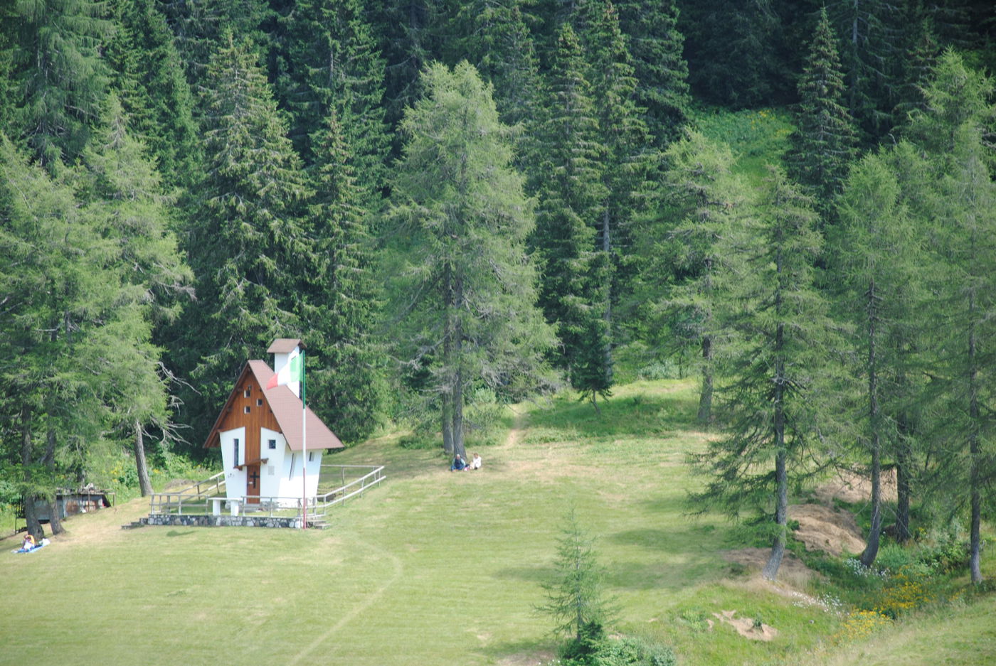 Kapelle am Passo Duran
