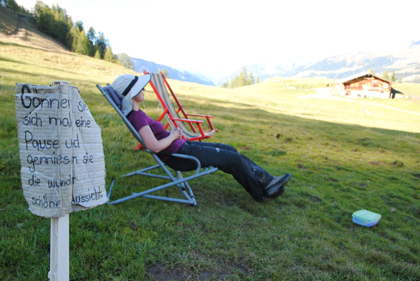 Chillaxen unterwegs - herrlich!
