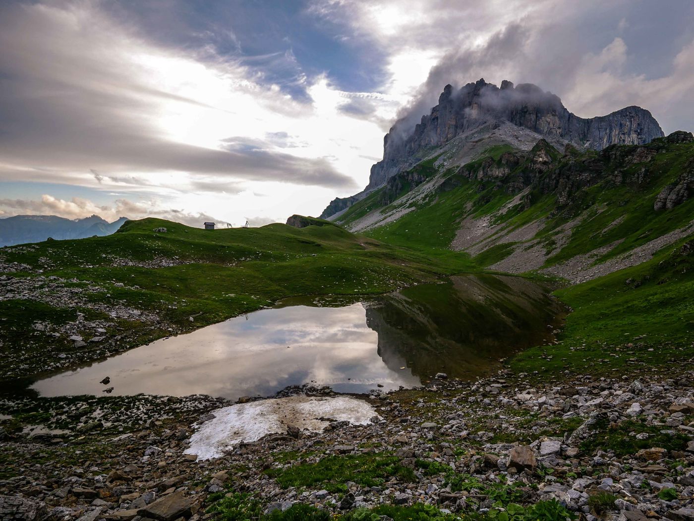 Ruosalpersee mit Schächentaler Windgällen