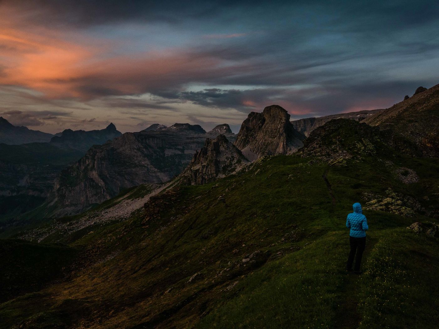Microadventure: Sonnenuntergang Ruosalper Chulm