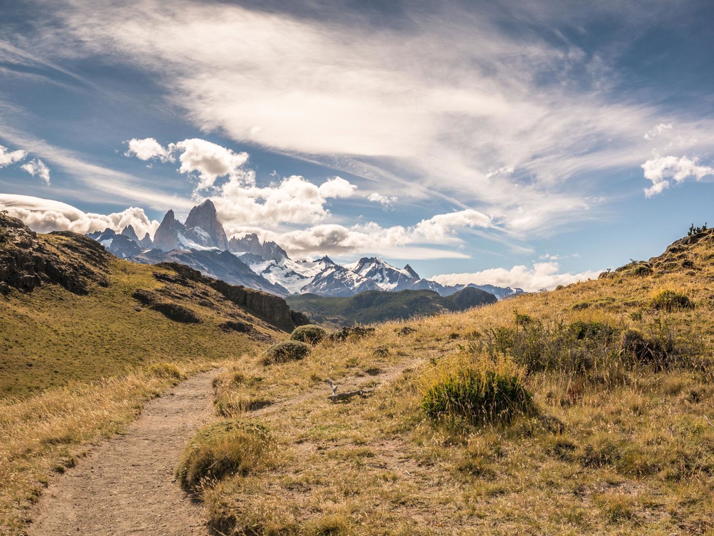 Mirador Las Aguilas mit Fitz Roy, El Chaltén