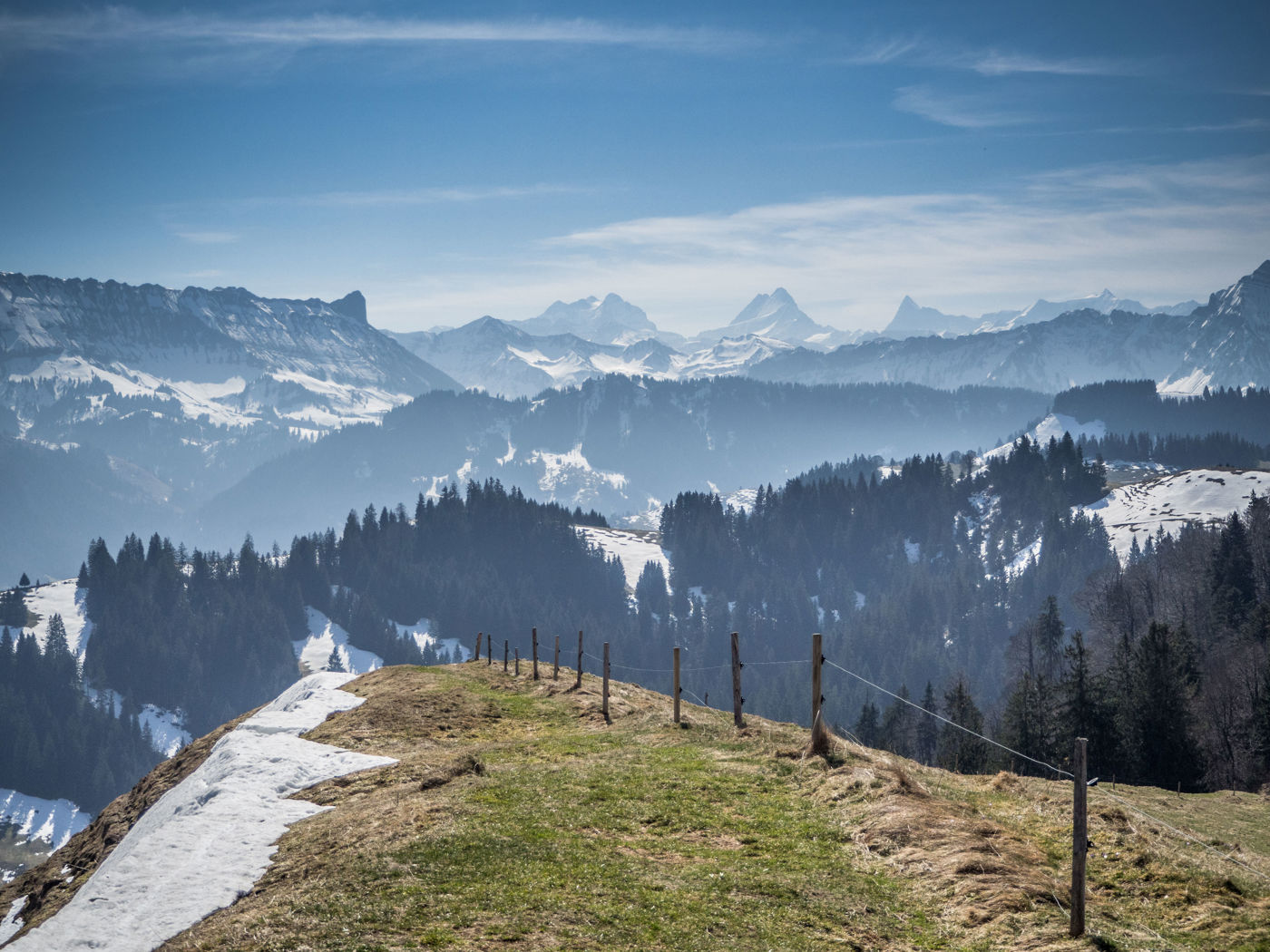 Gipfelaussicht Rämisgummen