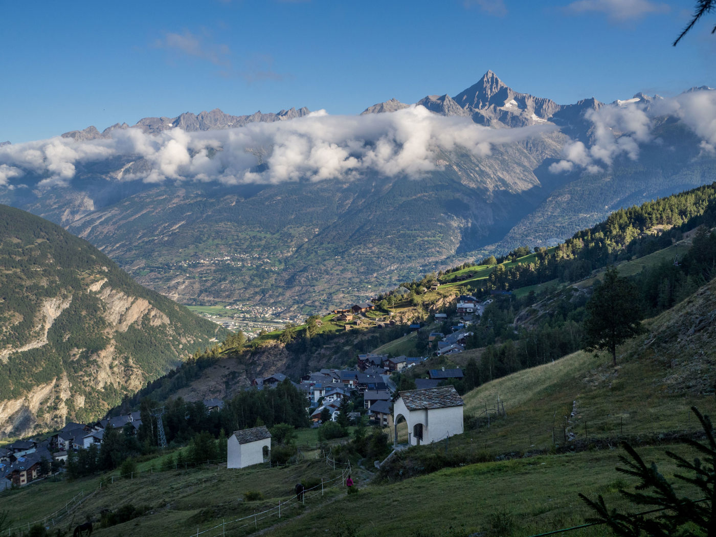 Gibidum Panoramaweg: Kleiner Berg und grosse Aussicht