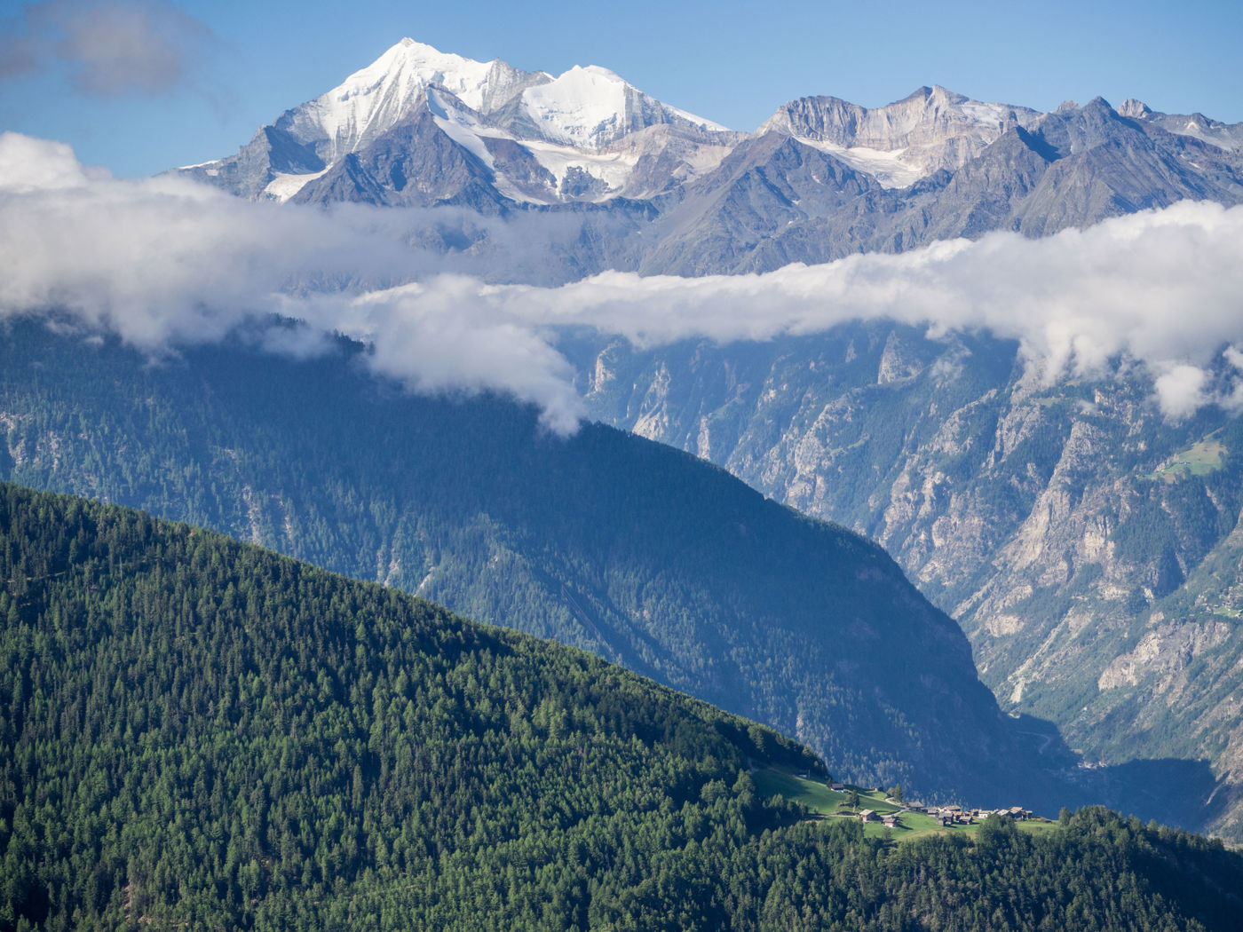 Weisshorn und Bishorn