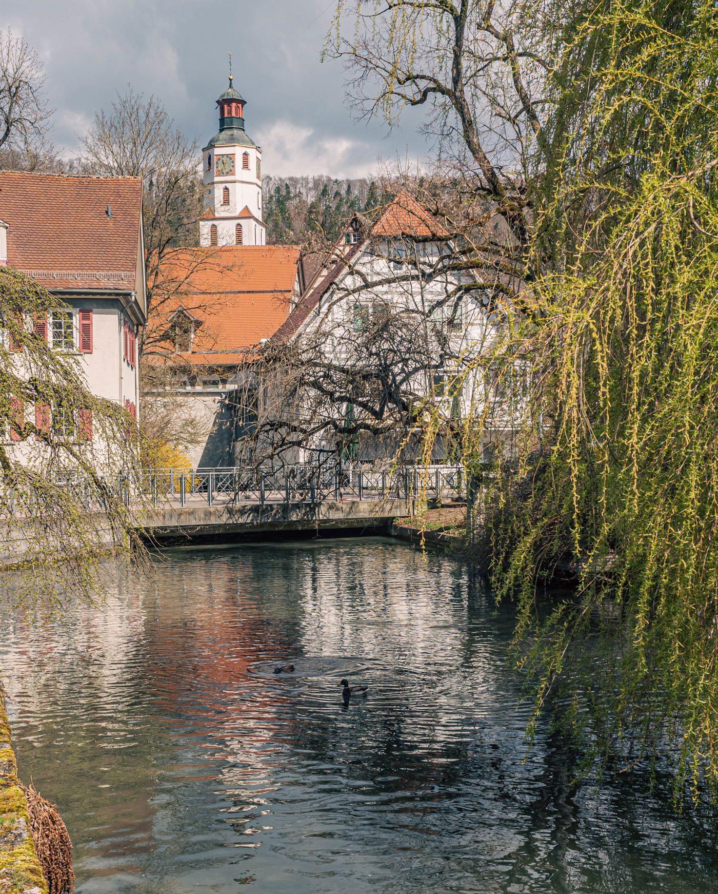 Wandern am Blautopf bei Blaubeuren