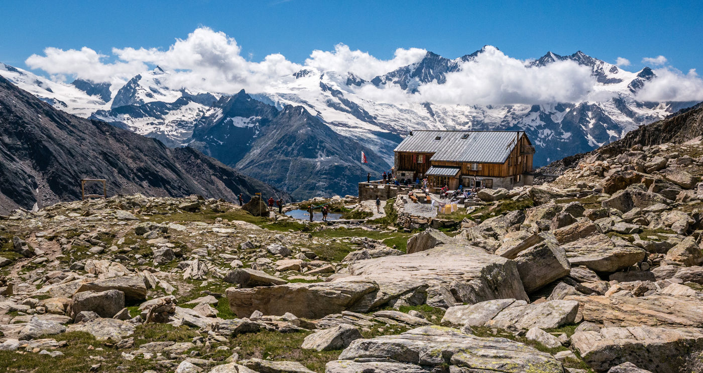 Weissmies-Überschreitung