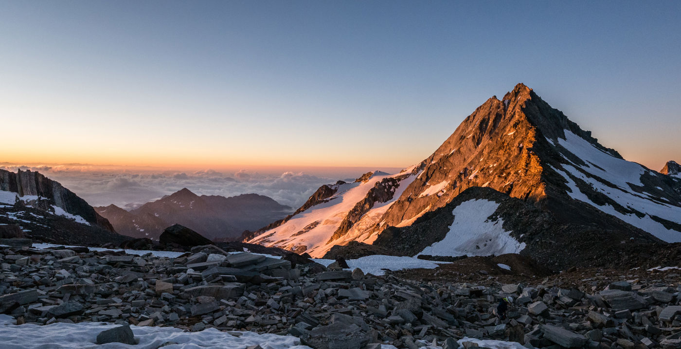 Weissmies-Überschreitung