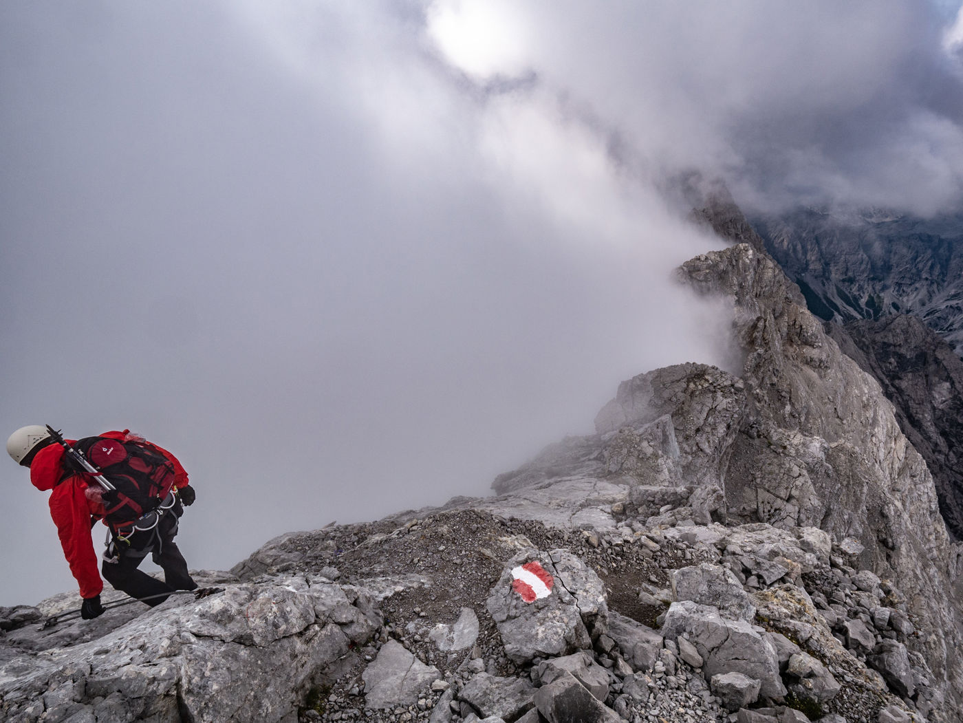 Abstieg von der Watzmann Mittelspitze