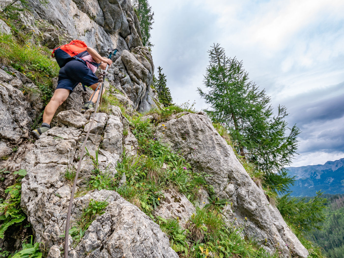 Falzsteig zum Watzmannhaus
