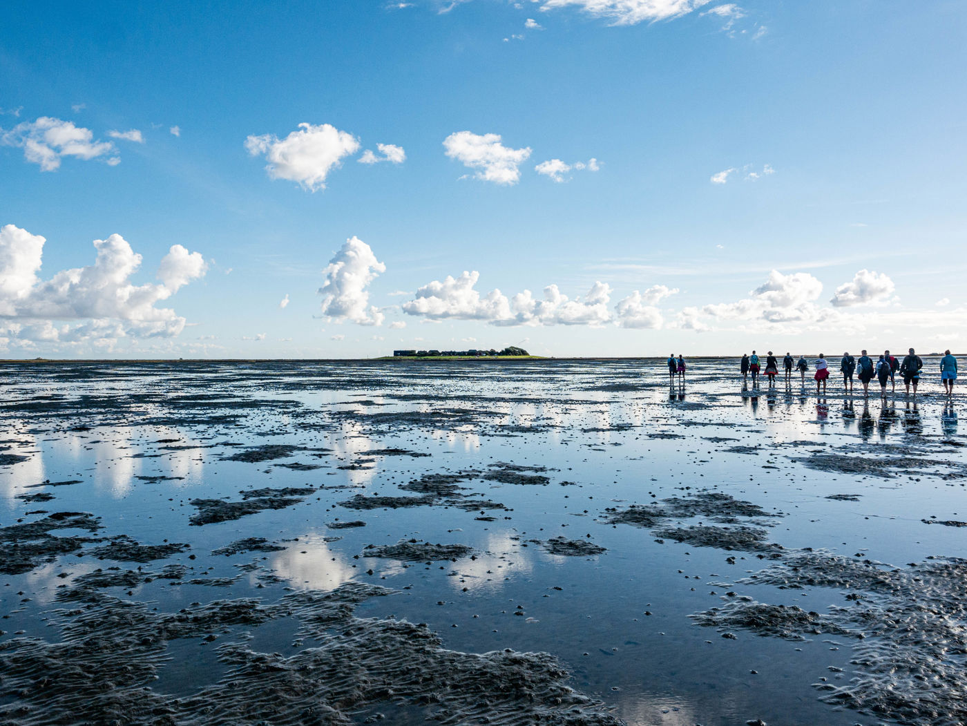 Wattwanderung Hallig Oland