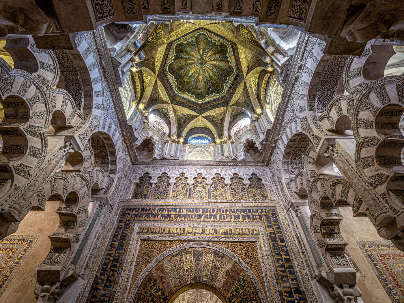 Córdoba Mezquita Catedral - Mihrab Gebetsraum
