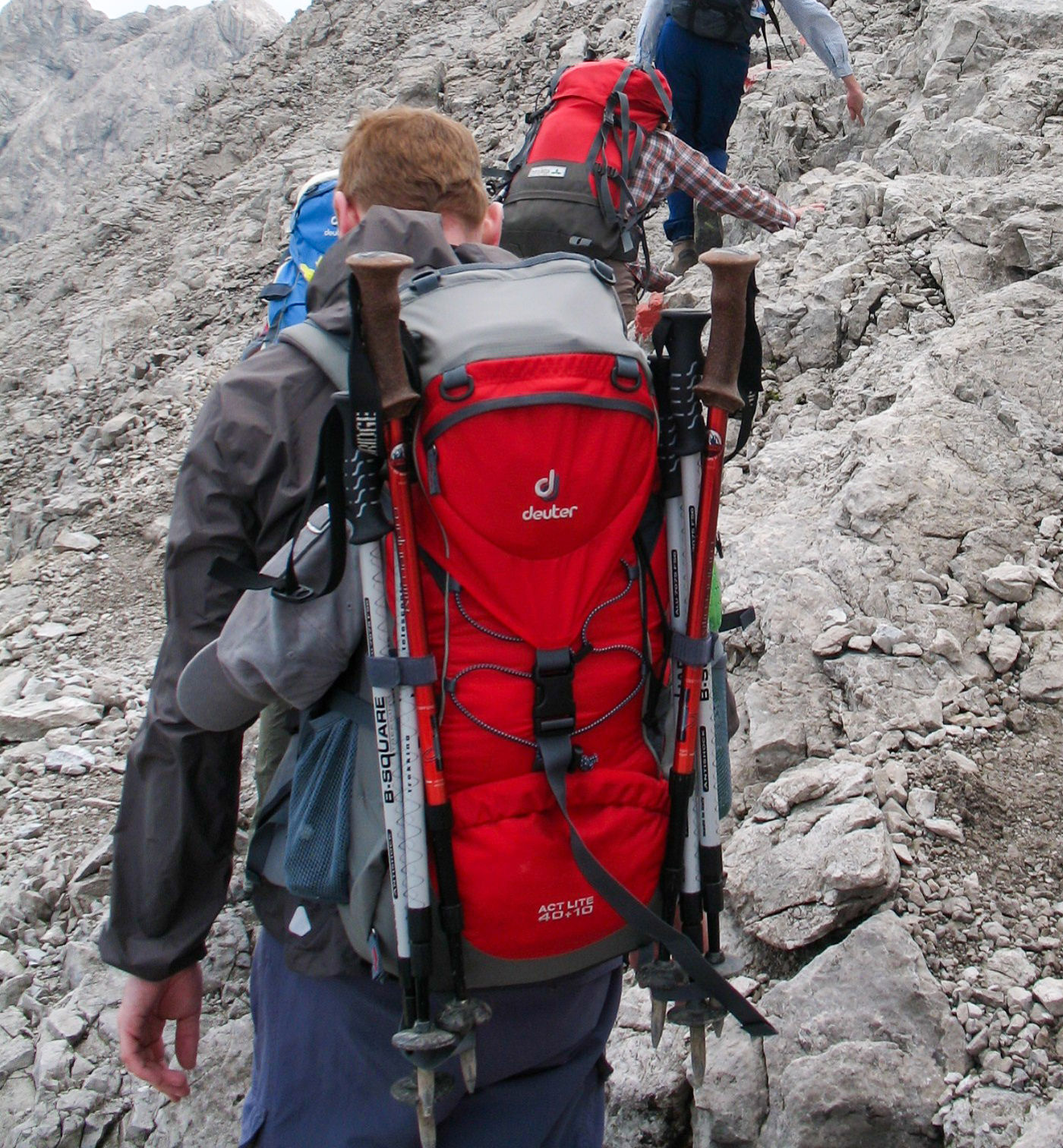 Mein alter Rucksack für Hochtouren