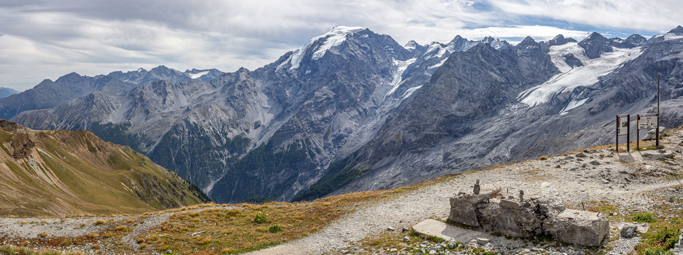 Panorama mit Ortler