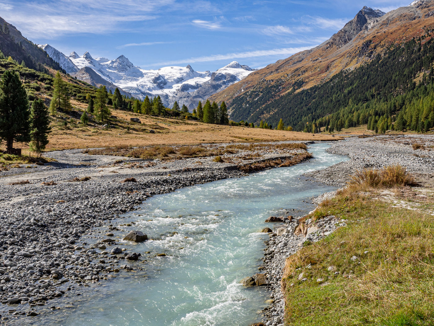 Wanderung ins Val Roseg