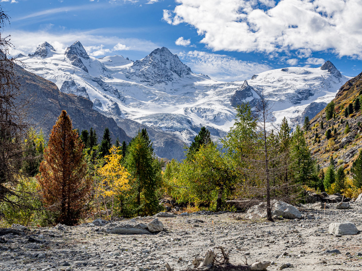 Wanderung ins Val Roseg