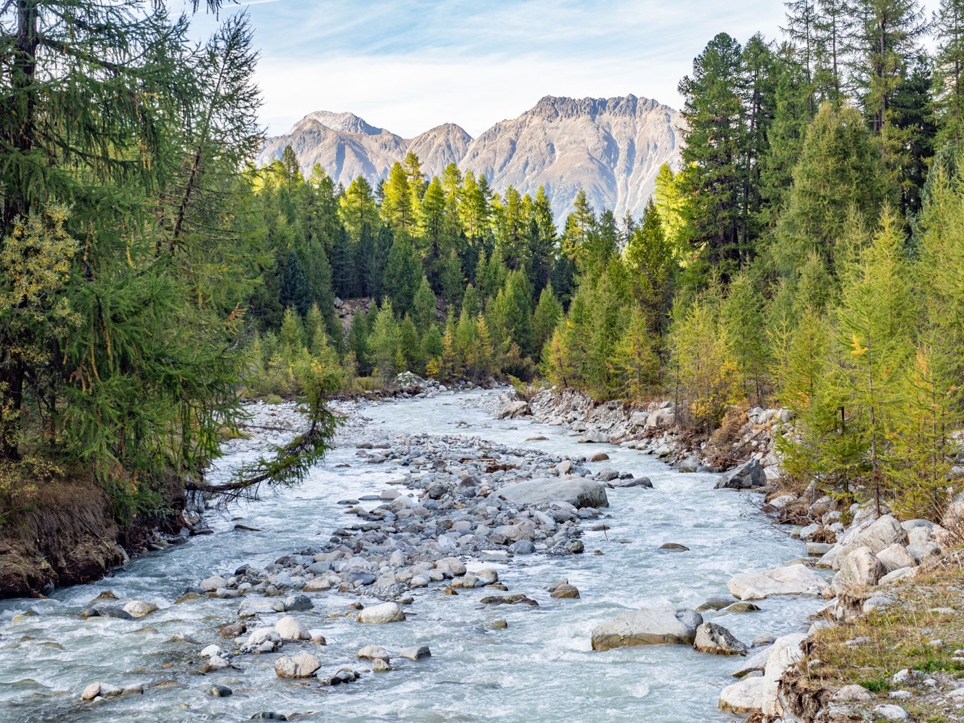 Wanderung ins Val Roseg