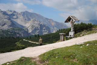 Wandern im Naturpark Fanes Sennes Prags