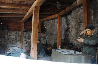 Freilichtmuseum Cinque Torri - nachgestellter Kriegsschauplatz