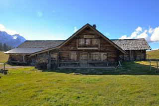 Schon für den Winter verriegelt: die Alpe Langermatte