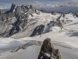 Rebuffat Route am Aiguille du Midi