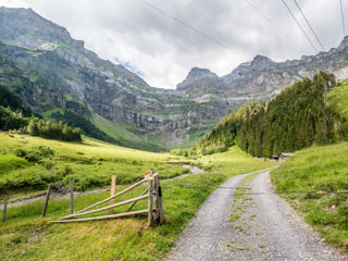 Talstation der Musenalp Seilbahn