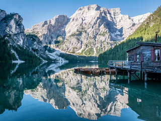 Vom Pragser Wildsee auf den Seekofel