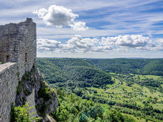 Hochgehfestigt Burg Hohenneuffen