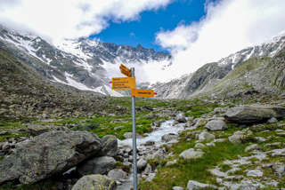 Dammahütte Abzweig