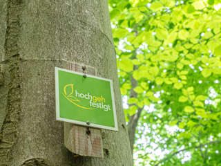 Hochgehfestigt Wegmarkierung