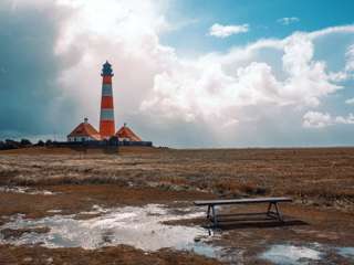 Westerhever Leuchtturm: eine kleine feine Rundwanderung