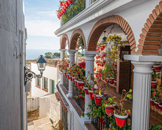Mijas Blumentöpfe