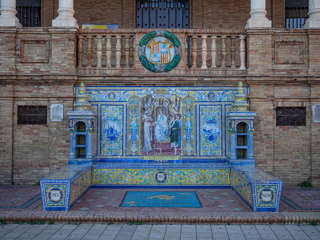 Plaza de España - Sevilla - Bänke