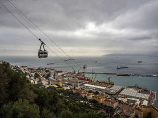 Tagesausflug Gibraltar Seilbahn Affenfelsen