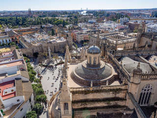 Blick auf Sevilla vom La Giralda