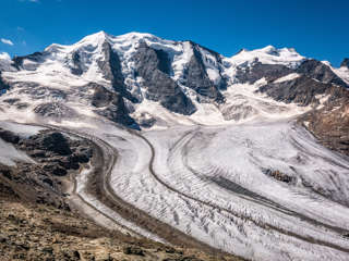 Piz Palü von der Diavolezza