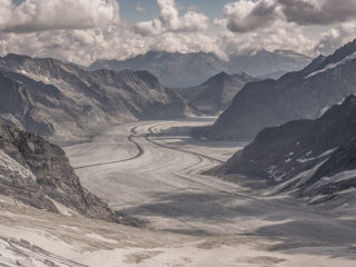 Aletschgletscher vom Jungfraujoch