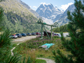 Parkplatz oberhalb Arolla
