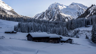 Winterwanderung Klosters Platz - Alp Garfiun