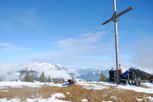 Schneeschuhwandern am Jänzi (1738m)