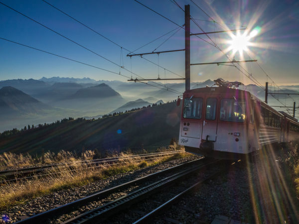 Wandern auf der Rigi - der Königin der Berge am Vierwaldstättersee