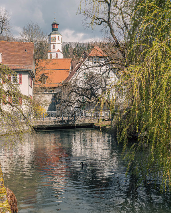 Wandern am Blautopf bei Blaubeuren