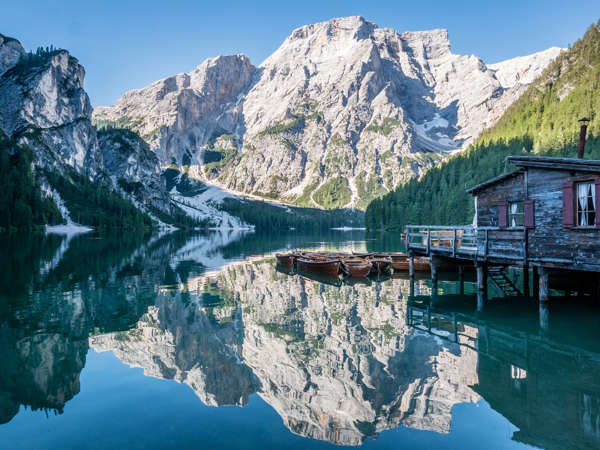 Vom Pragser Wildsee auf den Seekofel