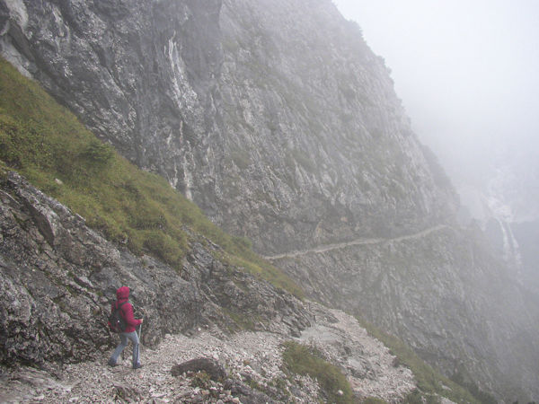 Kreuzeck - Hupfleitenjoch - Höllentalklamm